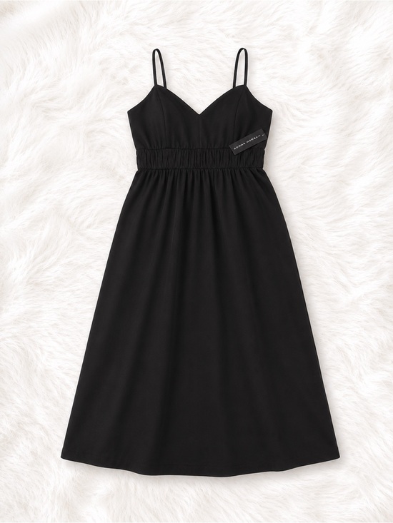 Donna Morgan Dresses & Skirts - NWT Donna Morgan Black Midi Dress Size 2 Quiet Luxury Minimalist Cocktail Dress